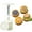 style:style2, variant on Mooncake Mold Set, Mooncake Press Molds, Mid Autumn Festival DIY Hand Press Cookie Stamps Pastry Tool with 50g Mode Pattern, Mooncake Maker (White) - style:style2