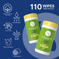 thumbnail image 4 of Snugell CPAP Mask Cleaning Wipes 110 Count - Fresh Citrus Scent, 100% Soft Cotton, 4 of 5