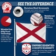 thumbnail image 3 of Anley Rip-Proof Double Sided 3-Ply Alabama State Flag 3x5 Foot - Alabama AL Flags, 3 of 8