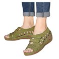 thumbnail image 2 of Sandalias con agujeros, Baotou, tacón medio, suela de goma, sandalias con hebilla de una línea Wmkox8yii shjk276, 2 of 2