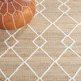 thumbnail image 6 of SAFAVIEH Natural Fiber Bernadette Geometric Area Rug, Natural/Ivory, 6' x 9', 6 of 8