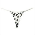 thumbnail image 6 of VOOPET 4 PACK Women's Sexy Cotton Thong Seamless G-string Panties Leopard Print Sports T-Back Underwear, 6 of 7