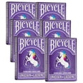 thumbnail image 1 of Paquete de 6 barajas Bicycle Unicorn, 1 of 4