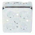 thumbnail image 3 of Pack De 2 Caja Cuadrada Itsa 4X4" Acero Galvanizado 10.2X10., 3 of 3