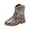 02_Grey, variant on Stylish Girls Booties Ankle Boots for Everyday Wear with Round Toe Low Heel and Durable Sole Girls Boots Classic Versatile Design 3-11Y 02_Gold,6-7 Years