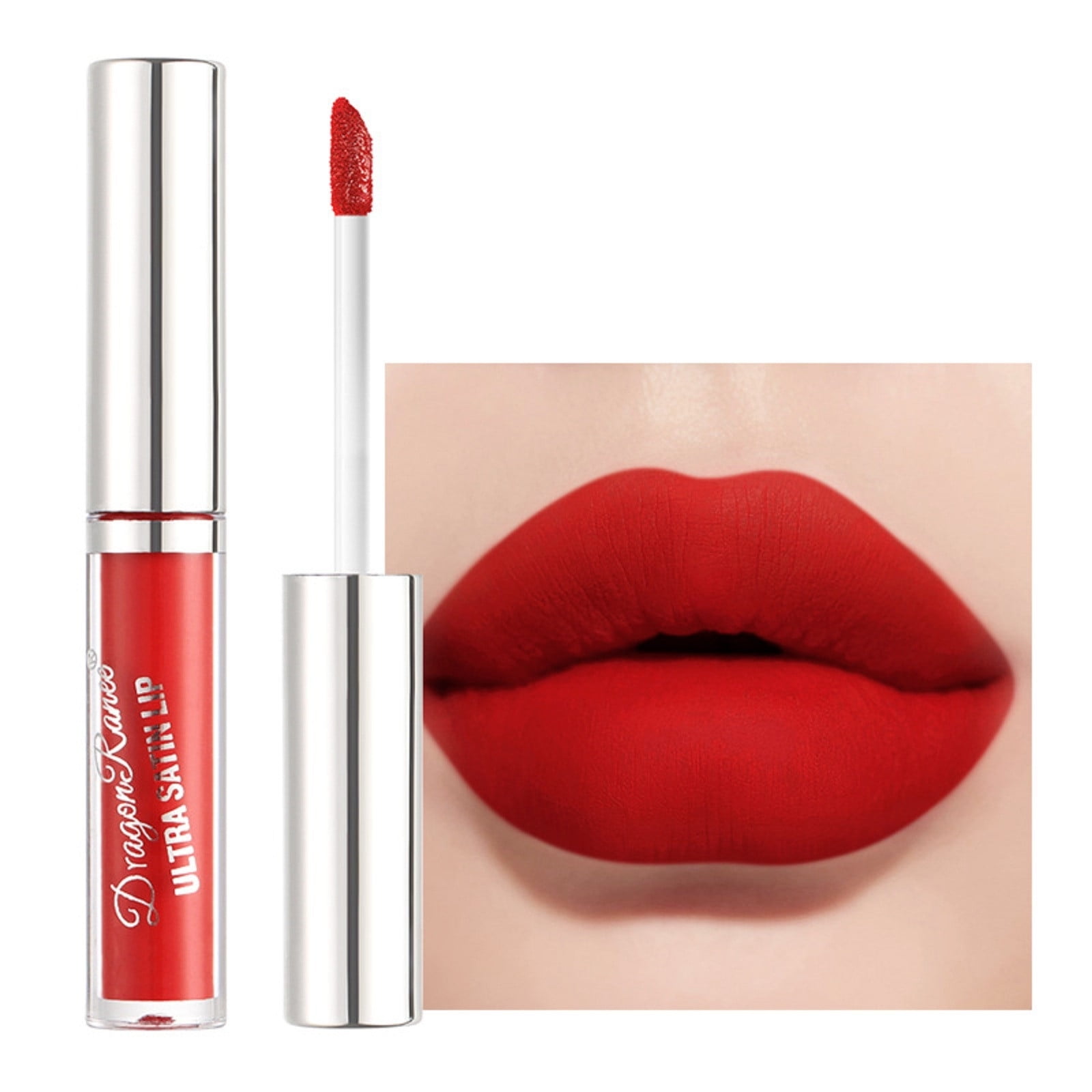 Deals!Loyerfyivos Velvet Matte Liquid Lipstick 24 Hour Long Lasting
