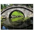 thumbnail image 1 of Bridge Ceramic Tile Mural Kitchen Backsplash Bathroom Shower, 400260-M54, 1 of 3