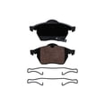 thumbnail image 4 of Detroit Axle - Pair Front Ceramic Brake Pads w/Hardware Kit for 1999-2003 Saab 9-3 - [1999-2005 Saab 9-5 NON 16" Wheel], 4 of 5