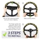 thumbnail image 3 of Scienceny Wheel Cover Car Supplies Replaced Part Steering Long-lasting Covers Case Stylish Fashionable Protective Universal Decorative Automoción decorativa y accesorios Numero 5, 3 of 6