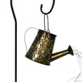 thumbnail image 1 of Regadera con luces, farolillos solares para colgar al aire libre, decoración de jardín impermeable, luces solares decorativas de metal retro para mesa, patio, patio, camino, pasarela Zhivalor 223531, 1 of 8
