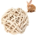 thumbnail image 1 of Pelota De Juguete De Cáscara De Maíz, Actividad De Molienda De Dientes, Juguetes Para Masticar Animales Pequeños Para Hámster Conejo, 1 of 7