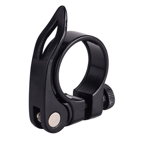 Quick Release Bicycles Seatpost Clamp Aluminum Alloy 34.9mm Seat Tube Clamp Road Bike Seat Tube Clip Easy to Install
