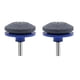 thumbnail image 1 of Cabezal afilador de cuchillas para cortacésped | Accesorio de taladro para afilar cuchillas desafiladas | Compatible con tractores, cortacéspedes y motocultores | Juego de 2, 1 of 3