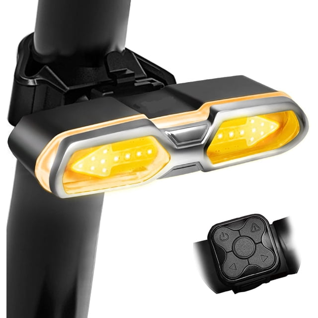 Luz trasera LED recargable, intermitentes y luces de freno para bicicletas con múltiples modelos