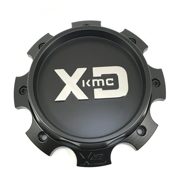 KMC XDS Satin Black Wheel Center Hub Cap 8x200 8x210 XD130 Machete