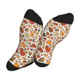 thumbnail image 5 of Xecao Thanksgiving with Food Print Crew Socks for Men and Women, Men's Soft Moisture-wicking Sock, 5 of 7