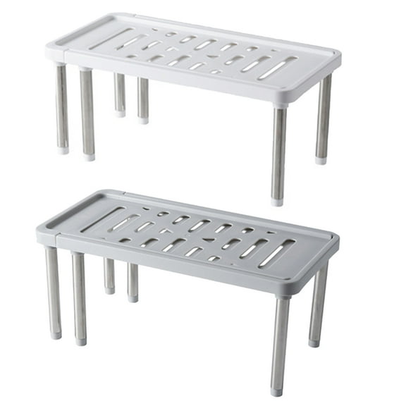 MLINS  2 Pcs Pull Out Dish Rack for Cabinet Organizer Storage Shelving