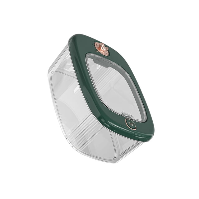 Guardoinrt Restaurant Timed Fresh Rice Bucket Easy To Store Doesn T Up Space Time Keeping Press Rice Bucket green 5kg
