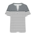 thumbnail image 6 of Xdegoge Plus Size Tops Womens Clothes Short Sleeve V Neck T Shirts Summer Trendy Loose Fit Tees Dressy Casual Blouses Oversized Tunic Tops Ropa Mujer Placed History Online, 6 of 6