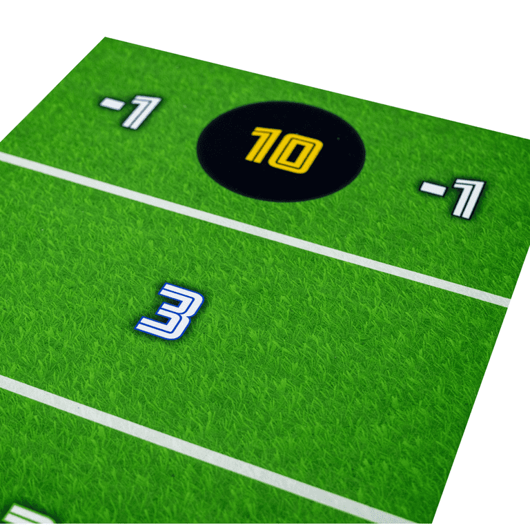 Shuffleboard Golf Game Set with Mat and Putters photo 6