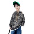 thumbnail image 2 of Esaierr Kids Toddler Crewneck Sweatshirts for Boys Casual Hooded Sweatshirts Long Sleeve for 4-14Y, 2 of 5