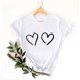 thumbnail image 4 of Xuyuer Women's Valentine Shirts Retro Couple Love Heart T-Shirt Casual Lover Gift Blouse Tops Cute Love Heart Shirt Valentine T Shirt Red Short Sleeve Casual Hearts Tops, 4 of 5
