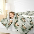 thumbnail image 4 of Feelyou Animal Kids Full Size Comforter Sets, Woodland Wildlife Duck Bedding Sets, 3pcs, 4 of 8