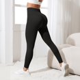 thumbnail image 6 of Leggings for Women JIANLAI Womens High Waist Seamless Full‑Length Leggings With Side Pockets, High Stretch Tummy Control Workout Pants,Textured Knit Breathable Non‑See‑Through Yoga Leggings, 6 of 7