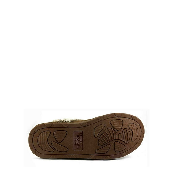 secret treasures classic suede clog slipper