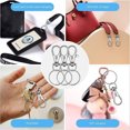 thumbnail image 4 of 100x Alloy Swivel Key Chain Clip Hooks Durable, Quick Release, Multi-Purpose Applications Clip Hooks, 4 of 11
