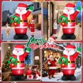 thumbnail image 4 of Navidad inflable Santa MICOCAH, 244 cm, LED, decoración exterior, 4 of 6