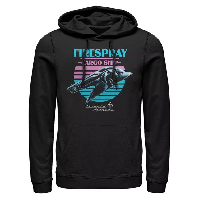 Star Wars - Sudadera Firespray para Hombre (Negro)