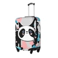 thumbnail image 2 of Kdxio Panda Cute Pink Hearts Pattern Luggage Cover for Travel,Elastic and Durable,Fits 18-32 Inch,Anti-Scratch Suitcase Protector, 2 of 9