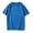 Blue2, variant on Women's Summer Drop Shoulder Short Sleeve Crewneck Tees Comfy Loose Fit Casual Tops Blue M