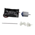 thumbnail image 4 of Kit de experimentos científicos para hacer tú mismo con motor de barco, proyecto de modelo de barco de remos educativo con Eje de 6cm, 4 of 8