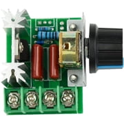 CHANCS PWM AC Motor Speed Controller Input 220V Output 50V-220V AC Controller Adjustable Driver Switch 2PCS