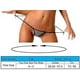 thumbnail image 2 of Lencería de microbikini con tirachinas y escote en V profundo para mujer, 2 of 5