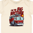 thumbnail image 4 of Inktastic Big Brother Fire Truck Boys Baby Bodysuit, 4 of 5