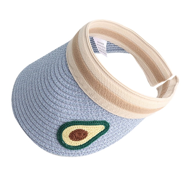 56-58cm sombrero circunferencia protector solar sombrero de paja mujer verano fruta linda sombrero de copa vacío sombrero para el sol estilo adulto MFZFUKR BST3055162-1