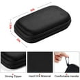 thumbnail image 5 of Hard Drive Case for SD 1TB 2TB 500GB Extreme Portable SSD/ for SD PRO Solid State Drive, Storage Holder for SDSSDE61/ SDSSDE60/ SDSSDE81 (Box Only)(Deep Black), 5 of 7