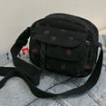 thumbnail image 6 of Yucurem Cute Strawberry Shoulder Bag Corduroy Trendy Crossbody Bag For Women (Black) Fashion shoulder bag (D), 6 of 10