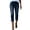 Dark Blue, variant on Vedolay Trousers Women's High Waist Vintage Mild Destroyed Slim Fit Jeans,Black L