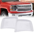 thumbnail image 5 of CROSSDESIGN Front Headlight Lens Cover Fit for Chevy Silverado 1500 2007-2014/Silverado 2500 3500 & HD Models 2007-2013, 5 of 9