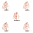 thumbnail image 3 of Decodeary Exquisite Tree Decoration - Good Wishes And Meaningful Home Or Office Ornament Safe Tree Desktop Pink 5Set, 3 of 6