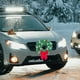 thumbnail image 5 of Pisexur Accesorios Para AutoCoronas navideñas, decoraciones para el coche, decoraciones para el hogar, coronas de pajarita con luces, 5 of 6