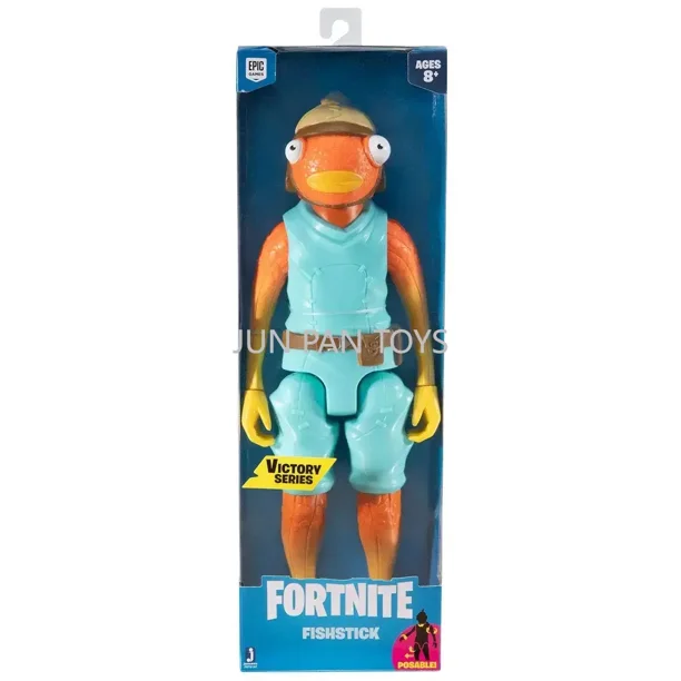 Fortnite Victory Series The Visitor Cuddle Team Leader Rust Lord Galaxy Fishstick juego de figuras de acción juguetes de modelos coleccionables para niños