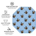 thumbnail image 4 of Balery 6 Pcs French Bulldog Faceleather Coasters Set, Drink Table Cup Coasters For Living Room Kitchen Coffee Decor, 4 of 9
