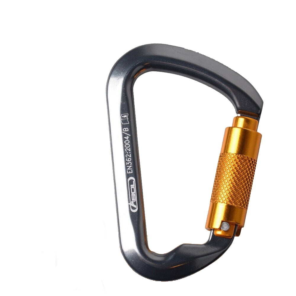 Roam Rider [1P] 30KN Auto Locking Carabiner Climbing, Heavy Duty Rock Climbing Carabiner Clips