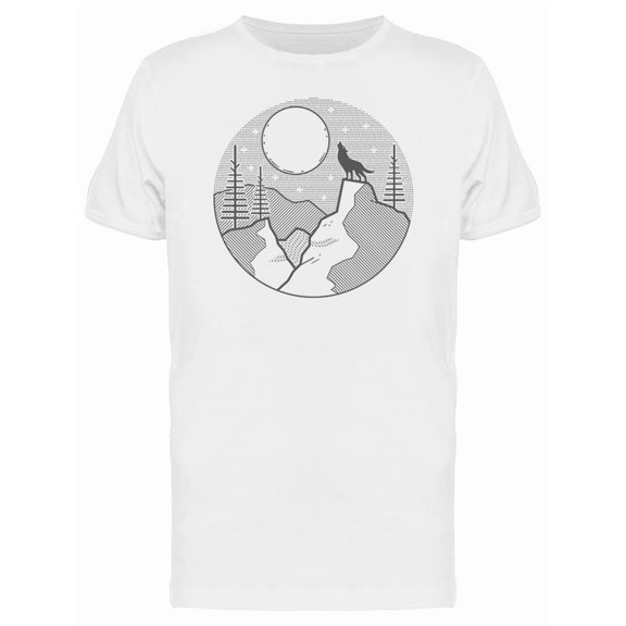 Night To Howl For Tee Men's -Image by Shutterstock