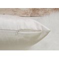 thumbnail image 3 of Aiking Home Solid Faux Silk Euro Sham / Pillow Cover 26 by 26 - Ivory, 3 of 3